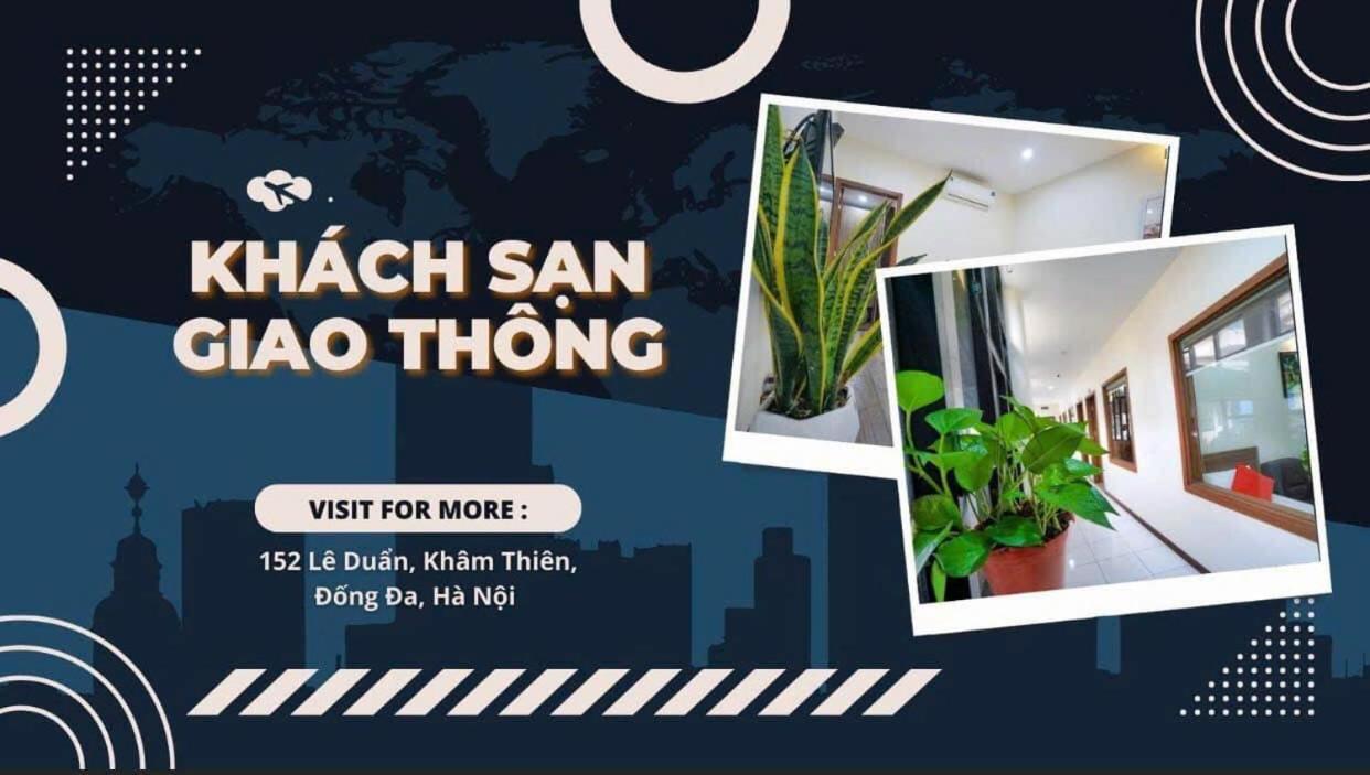 Khach San Giao Thong Hotel Ханой Екстериор снимка